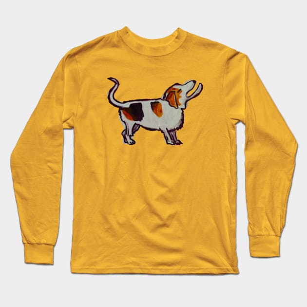 Beagle Long Sleeve T-Shirt by SPINADELIC